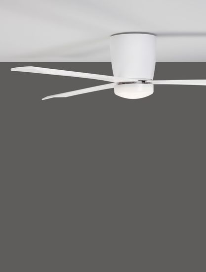 Nova Luce DELL Ventilator Weiß 18,2x121,9cm dimmbar 9952325