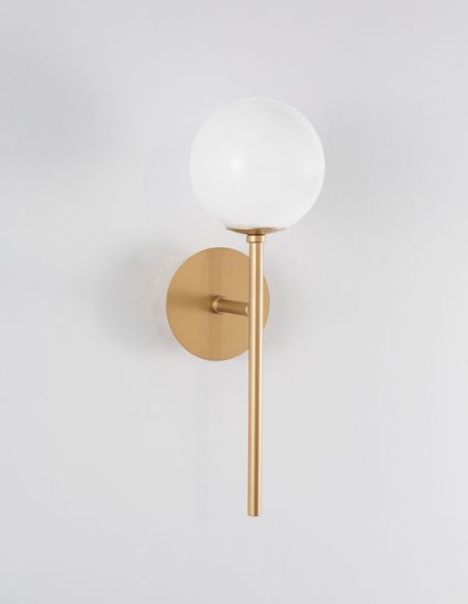 Nova Luce CANTONA Wandleuchte G9 Gold 14,5x11x35cm dimmbar 9960617