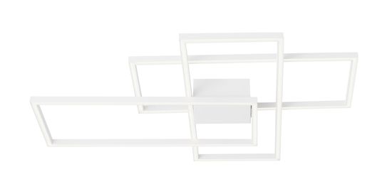 Nova Luce BILBAO LED Deckenleuchte Weiß 55W Warmweiss 90x67x9cm dimmbar 9977001