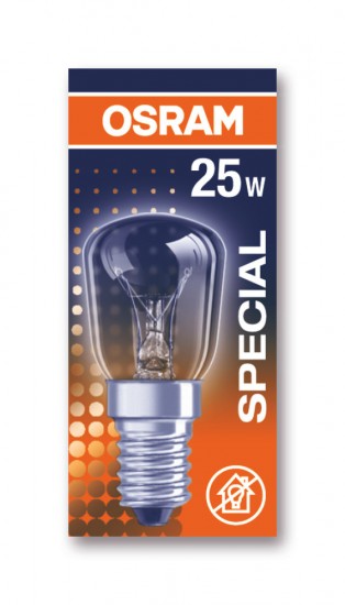 OSRAM STAR E14 SPECIAL Lampe Kühlschrank Backöfen 15W 90Lm warmweiss T26 4050300310282