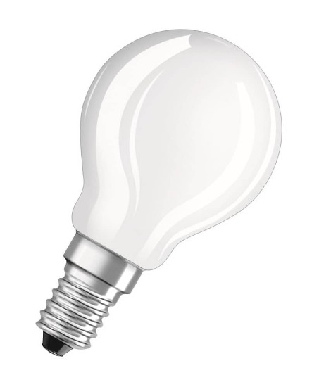 Osram E14 LED Lampe, kleine Retrofit-Birne 4W 470Lm warmweiss wie 40W