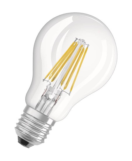 Osram E27 LED Lampe Retrofit Filament 8W 1055Lm warmweiss, hell wie 75 Glühbirne