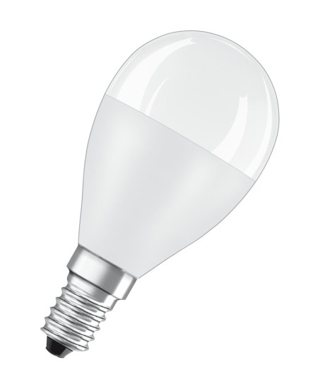 OSRAM STAR E14 LED Lampe 7,5W P60 matt warmweiss wie 60W