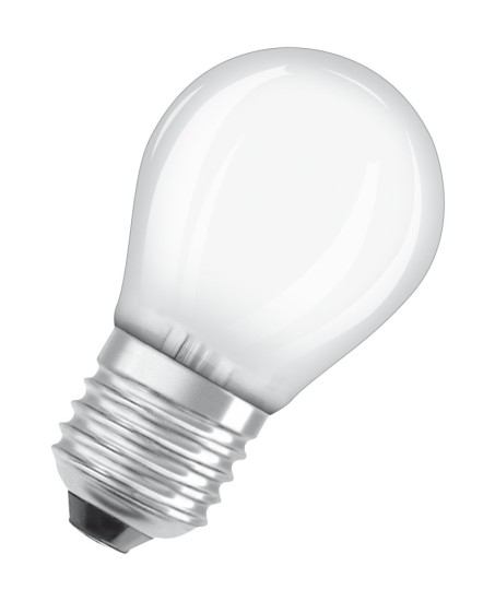 OSRAM Retrofit E27 LED Lampe 1,5W P15 Filament matt warmweiss wie 15W