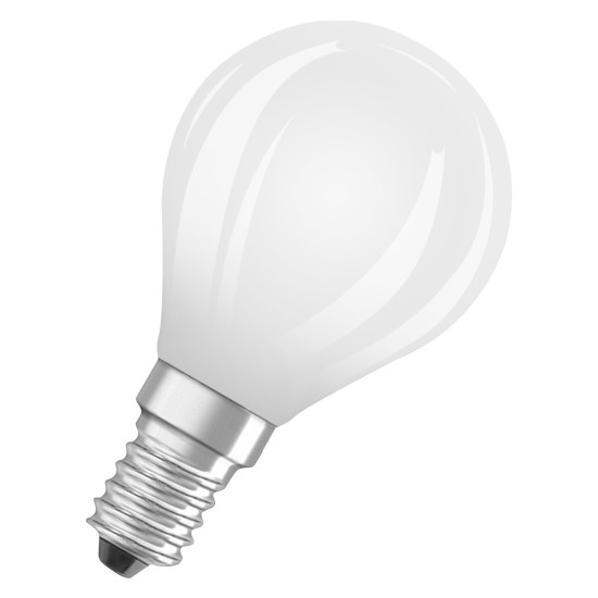 OSRAM Retrofit E14 LED Lampe 5,5W P60 Filament matt warmweiss wie 60W