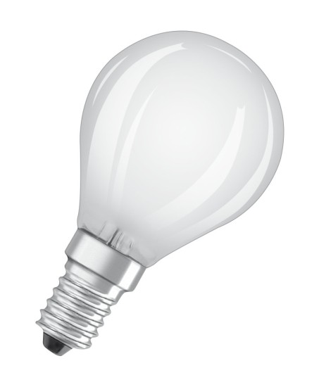 OSRAM Retrofit E14 LED Lampe 2,5W P25 Filament matt neutralweiss wie 25W