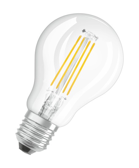 OSRAM Retrofit E27 LED Lampe 5W P40 Dimmbar Filament klar warmweiss wie 40W