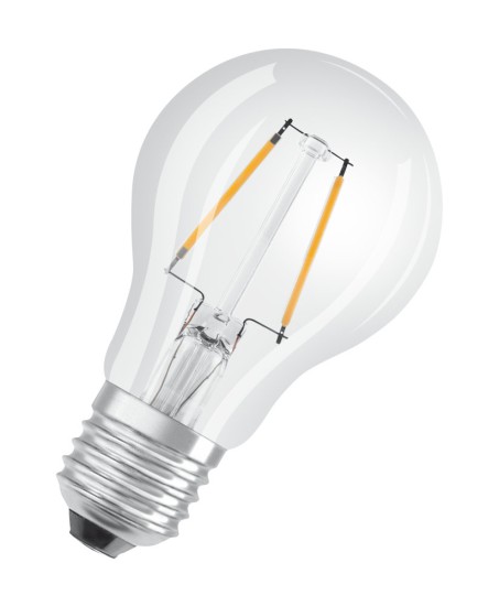 OSRAM LED Lampe Retrofit A15 CL 1.5W E27 klar Filament warmweiss wie 15W