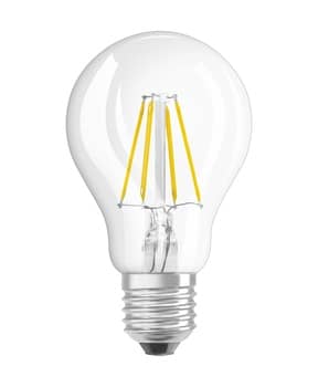 Osram Star E27 LED Birne 4W 470Lm neutralweiss klar Filament-Glas
