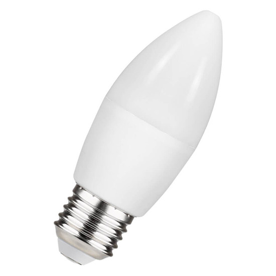 2er-Pack OSRAM LED Kerze E27 Value Classic B matt B40 4.9W 470lm Warmweiss 2700K wie 40W 4099854545443