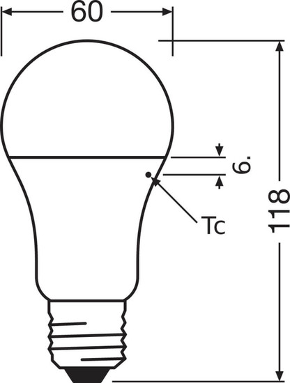 OSRAM LED Lampe E27 Value Classic A matt A120 14W 1893lm Warmweiss 3000K wie 120W 4099854546006