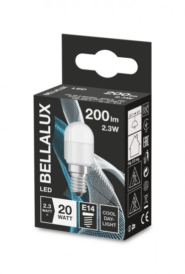 Bellalux LED Lampe T26 2.3W tageslichtweiss E14 4058075303843 by Osram