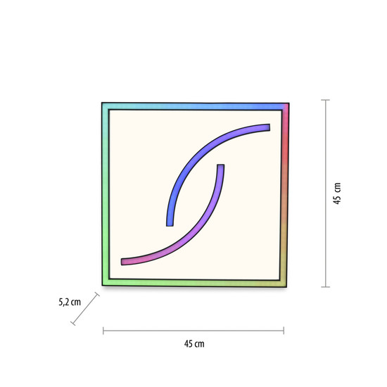 Paul Neuhaus SERPENT LED Deckenleuchte Steuerbare Lichtfarbe 15W 8275-18