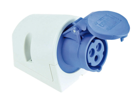 CEE Wandsteckdose Turbo Twist 230V 16A IP44 PCE 113-6TT