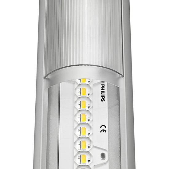 Philips LED Lichtband-Geräteträger Maxos Performer 147,9cm 50,2W 7500lm Neutralweiss 4000K DALI klar Weiß 4030732668007