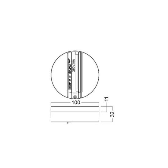 Philips Stromschienen-Zubehör 3-Phasen-Stromschiene Square RCS750 Weiß ZRS750 3C BA WH GA70-3 8711559147154