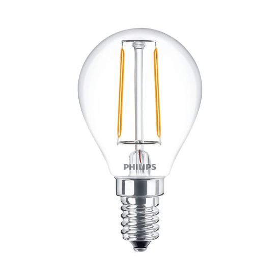 Philips Classic LED Lampe 2W E14 warmweiss P45 klar 8718696574133
