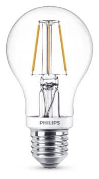 Philips E27 LED Lampe LEDClassic Filament dimmbar 5W 470Lm warmweiss wie 40W Glühbirne