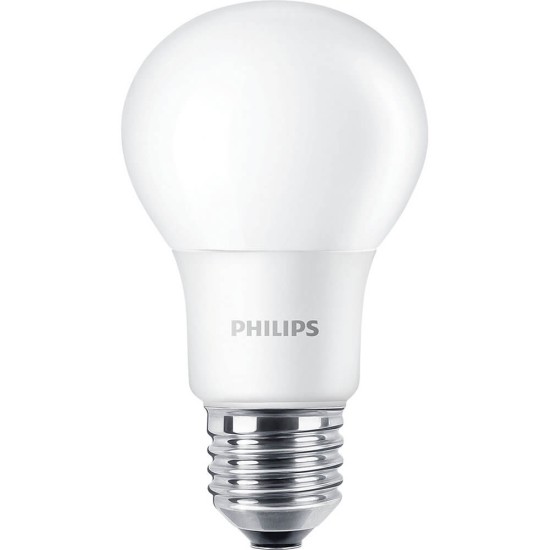 Philips CorePro LED Lampe 7,5W A60 E27 neutralweiss matt 8718696577776