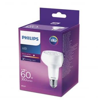 Philips E27 R80 LED Reflektor 3.7W 360Lm warmweiss 2700K wie 60W Strahler/Spot