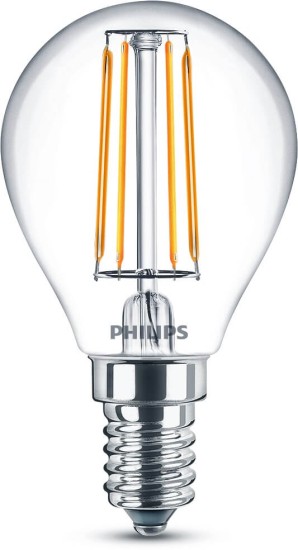 Philips LED COOL WHITE Classic 4.3W neutralweiss E14 8718699762278