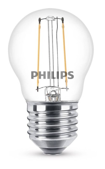 Philips E27 LED Tropfen Filament 2W 250Lm warmweiss 8718699763299