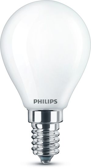 Philips LED Birne Classic 4.3W warmweiss E14 8718699763435