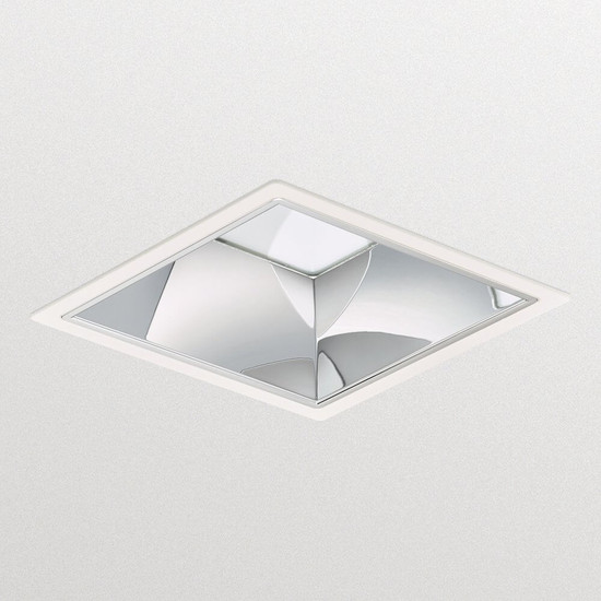 Philips LED Downlight LuxSpace square UltraEfficient 14,4W 2400lm Warmweiss 3000K DALI Interact Ready Weiß 8718699970826