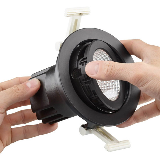 Philips LED Einbaustrahler LuxSpace Accent Performance Ø15,5cm 37,5W 5200lm Neutralweiss 4000K Weiß RS781B 8718699979485