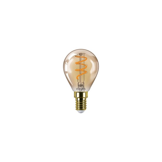 Philips MASTER LEDluster gold Vintage LED Kerze E14 DimTone WarmGlow dimmbar 2,6W 136lm warmweiss wie 15W