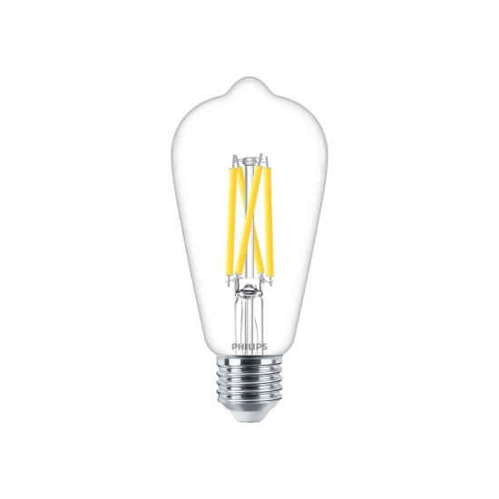 Philips MASTER LED Lampe E27 90Ra DimTone WarmGlow dimmbar 5,9W 806lm warmweiss wie 60W