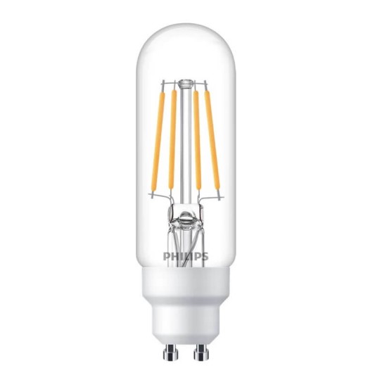 Philips längliche, dünne LED Lampe GU10 T30 4,5W 470lm warmweiss 2700K wie 40W
