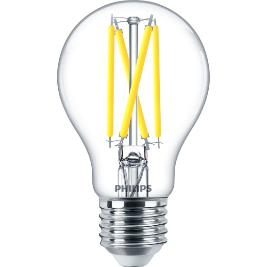 Philips MASTER Filament LED Lampe E27 90Ra DimTone WarmGlow dimmbar 5,9W 806lm warmweiss wie 60W