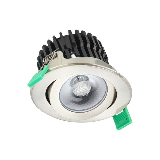 Philips LED Einbaustrahler CoreLine Gen2 schwenkbar Ø7,8cm 7,2W 650lm Warmweiss 3000K dimmbar IP44 Aluminium 8719514548121