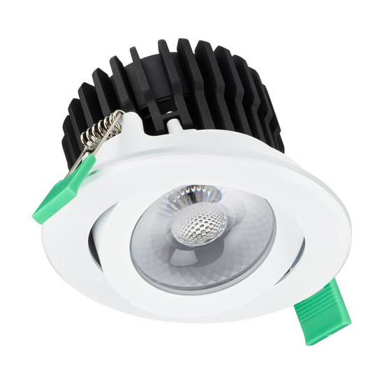 Philips LED Einbaustrahler CoreLine Gen2 schwenkbar Ø7,8cm 10,2W 900lm Neutralweiss 4000K dimmbar IP44 Weiß 8719514548183