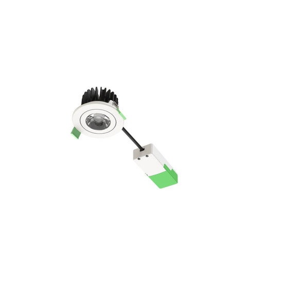 Philips LED Einbaustrahler CoreLine Gen2 schwenkbar Ø7,8cm 12,3W 1200lm Warmweiss 3000K dimmbar IP44 Weiß 8719514548190