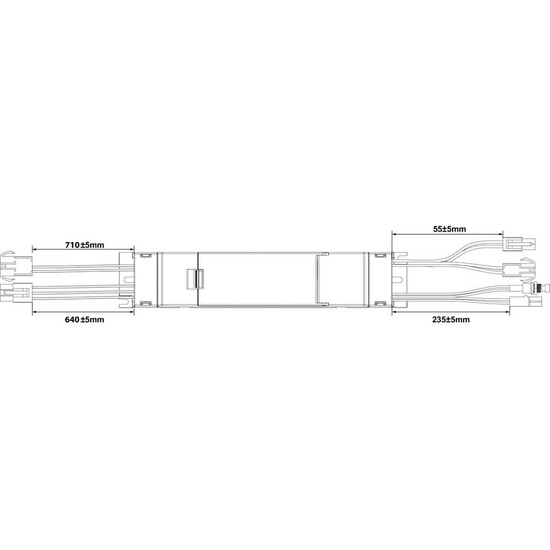 Philips Notlicht-Akku-Set 3h für CoreLine Feuchtraumleuchte Gen3 HV 6,4V 2000mAh LFP EM300V ELB_P3kit v2 8719514881136