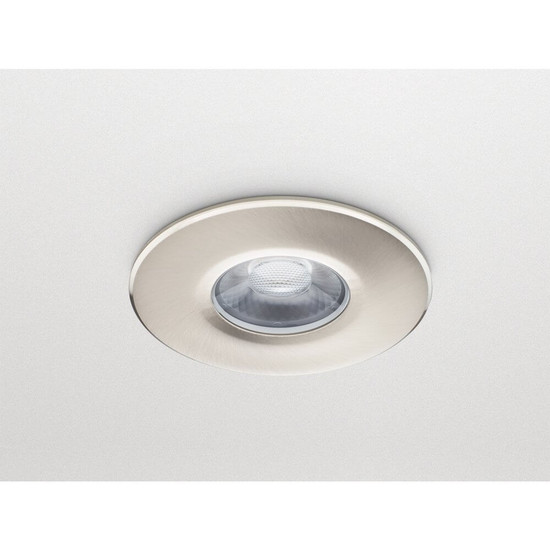 Philips LED Einbaustrahler CoreLine Gen2 starr Ø6,8cm 10,2W 1000lm Warmweiss 3000K dimmbar IP65 Aluminium 8719514941014