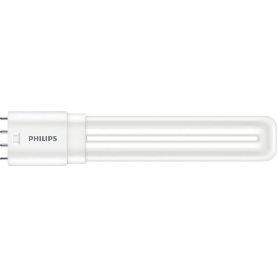 Philips LED Kompaktlampe PL-L 2G11 4-Pin CorePro KVG + 230V 8W 1000lm Neutralweiss 4000K wie 18W 8720169157019