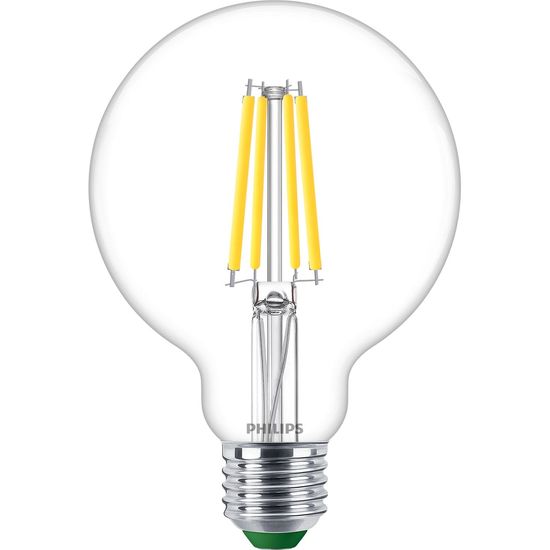 Philips Globe Lampe LED G95 E27 4000K klar Ultra Effizient 4W 840lm neutralweiss 4000K wie 60W