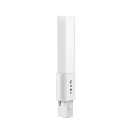 Philips LED Kompaktlampe PL-S G23 2-Pin CorePro KVG + 230V 3,5W 390lm Neutralweiss 4000K wie 7W 8720169286566