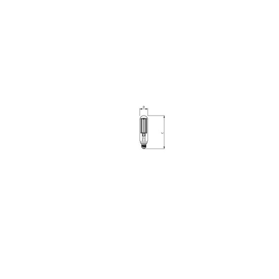 Philips LED Lampe E27 MASTER UltraEfficient SON-T-Ersatz 28,5W 6000lm Neutralweiss 4000K wie SON-T 70W 8720169374256