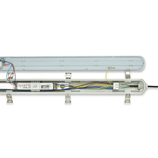 Philips LED Feuchtraumleuchte Ledinaire WT065C 150cm 30-53W 4100-6800lm Neutralweiss 4000K IP65 durchverdrahtbar 8720169500228