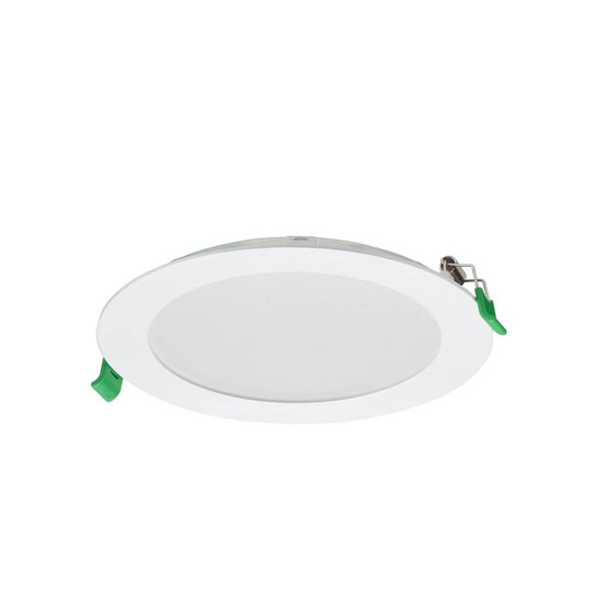 Philips LED Downlight CoreLine Slim 9,5W 1080-1150lm warm-/neutralweiss 3000/4000K CCT IP44 Weiß 8720169500419