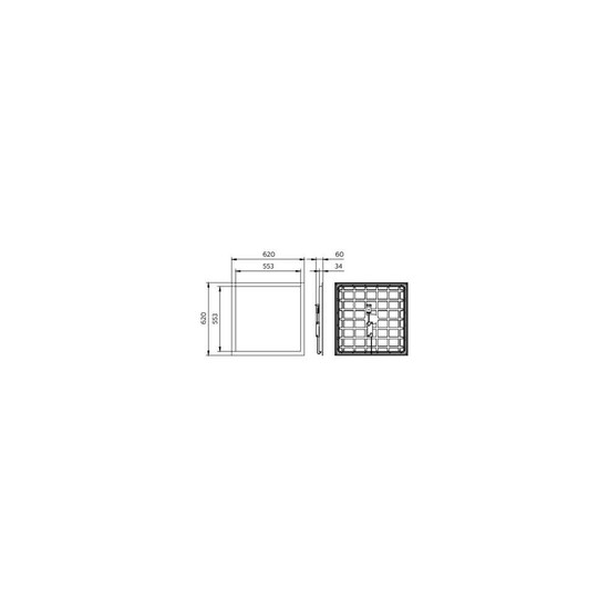 Philips LED Panel CoreLine Gen6 62x62cm 26W 3600lm Neutralweiss 4000K 8720169735101