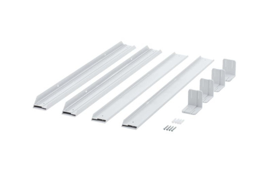 Philips CoreLine Panel Aufbaurahmen RC159Z Alu W62L62