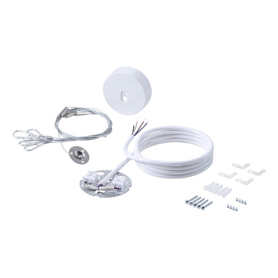 Philips Abhängeset LED-Panel Seilabhängung 1,8m Weiß RC159Z Suspension set SME-4 WH 8720169752498