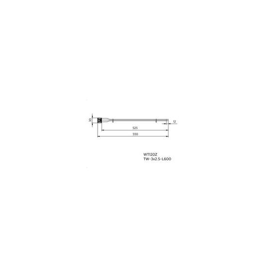 10er-Pack Philips Durchgangsverdrahtung CoreLine Feuchtraumleuchte Gen3 3x2,5mm² 550mm WT120Z TW-3x2.5-L600 10pcs 8720169755154