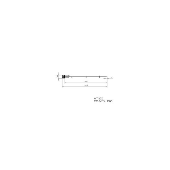 10er-Pack Philips Durchgangsverdrahtung CoreLine Feuchtraumleuchte Gen3 3x2,5mm² 1325mm WT120Z TW-3x2.5-L1500 10pcs 8720169755192