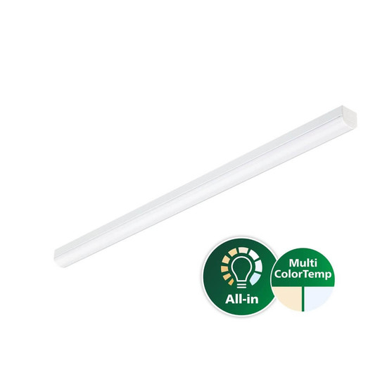 Philips LED Lichtleiste CoreLine 150cm 57W 8000lm warm-/neutralweiss 3000/4000K CCT DALI 8720169768383